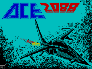 2088 title screen for ZX Spectrum
